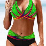 Eva - Vivid Colorful Bikini