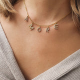 Baby AMORE Necklace - Zirconia/Gold