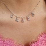 Baby AMORE Necklace - Zirconia/Silver