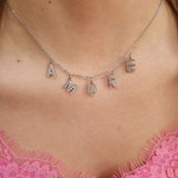 Baby AMORE Necklace - Zirconia/Silver