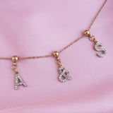 Set 'JUST US' - 2 Initials in Gold