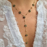 FLORALYA Sautoir - Gold with Turkish Turquoise