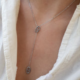 AGATA Silver Sautoir Necklace