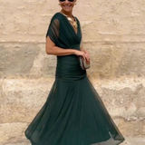 Elegantná hodvábna róba Santana