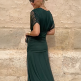Elegantná hodvábna róba Santana