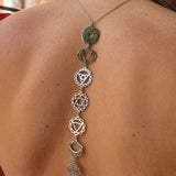 SUTRA Silver Sautoir Necklace