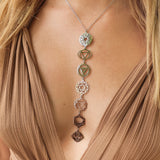 SUTRA Silver Sautoir Necklace