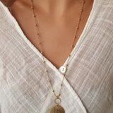 ALTHEROA Gold Sautoir Necklace