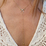 LYRA NOVA Y-Shaped Necklace - Gold