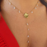 ORAYA Gold Sautoir Necklace