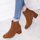 Colette™ – Comfortable boots with a modern block heel
