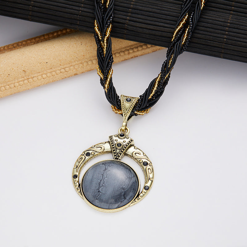 Boho Prívesok na Náhrdelníku