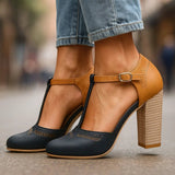 Calandre | Elegantné vintage vysoké lodičky