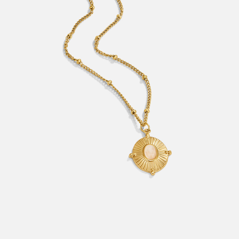 Vintage náhrdelník Monique s drahokamom