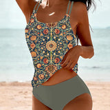 Laluna® | Letný Tlačený Tankini
