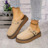 Elvara | Moderné pohodlné platformové šľapky