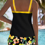 DELACROIX | Dámsky glamourový tankini Bianca