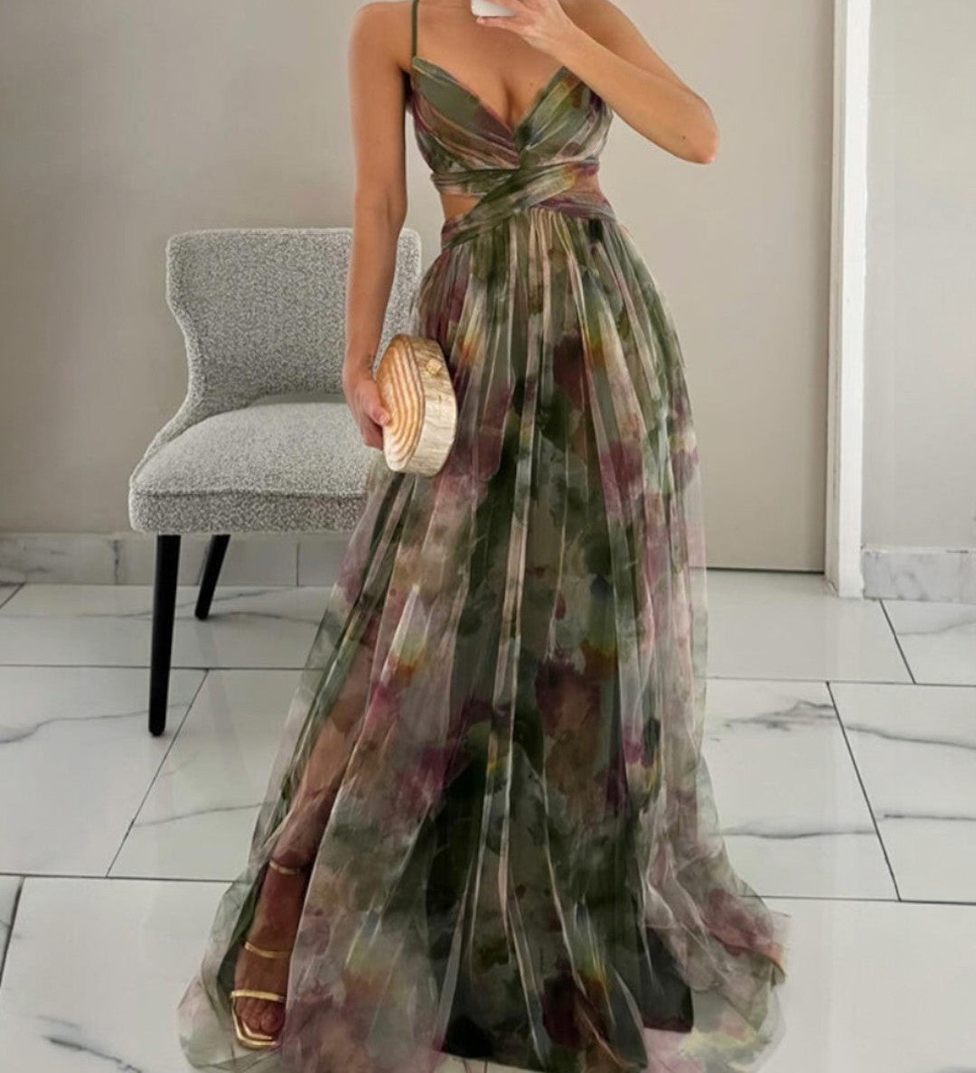 Elegantné hodvábne šaty Marbella