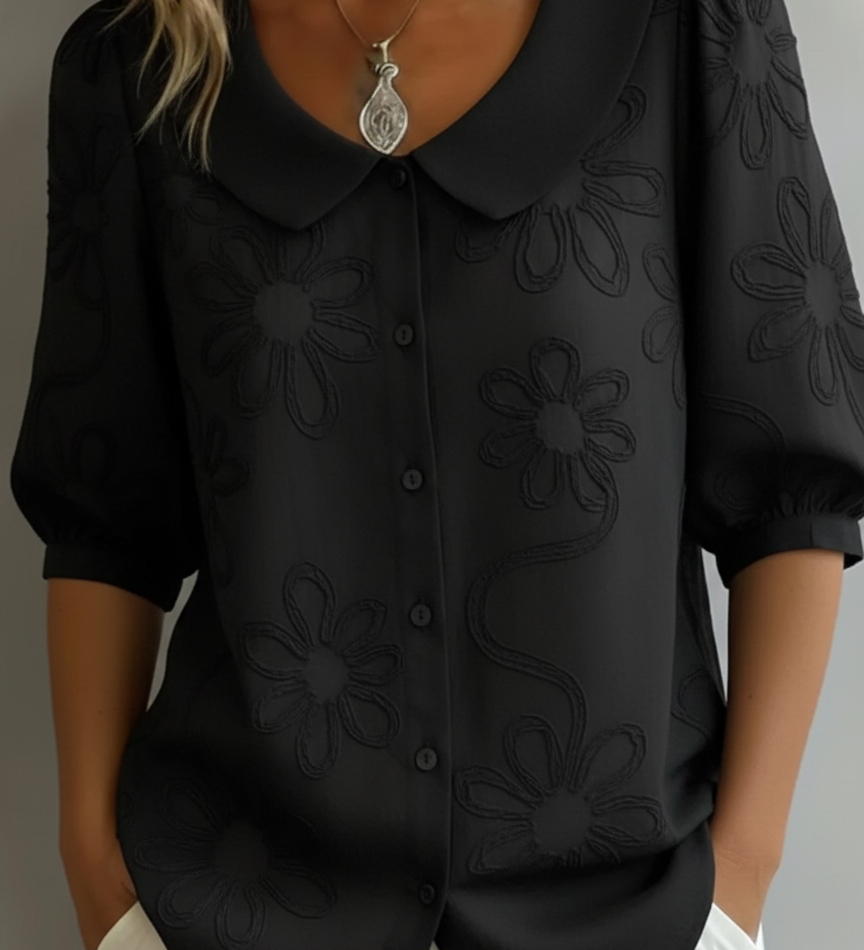 Aurélie™ — Elegantná kvetinová blúzka s ľahkým strihom
