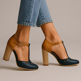 Calandre | Elegantné vintage vysoké lodičky