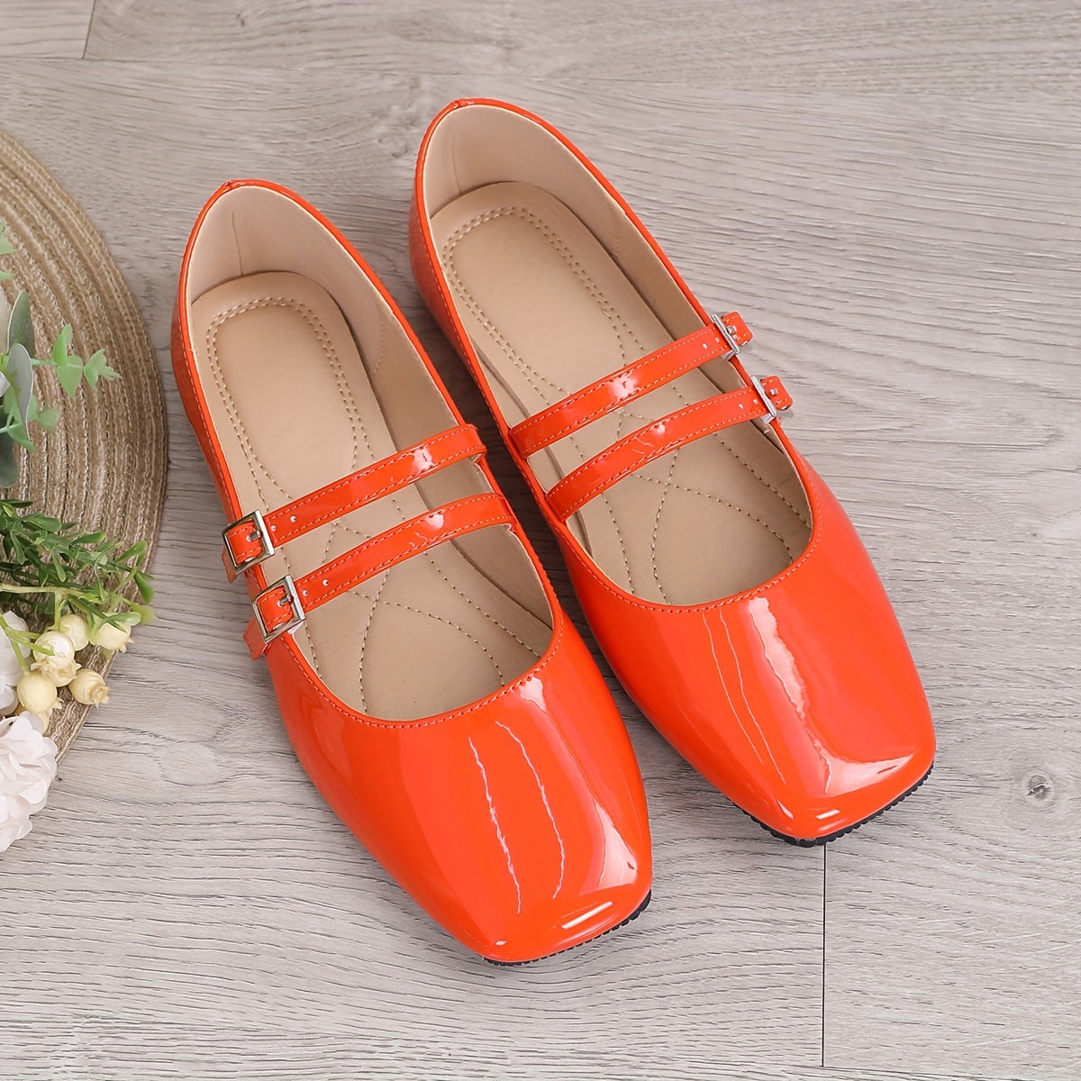 Béatrice™ | Balerínky s dvojitým remienkom – Elegancia a maximálne pohodlie
