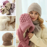Marie-Claire™ | Elegantná a teplá čiapka so šálom
