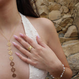 SUTRA Gold Sautoir Necklace