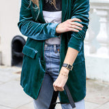 Larue | Dámsky sametový blazer