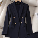 Univerzálny dámsky blazer a nohavice