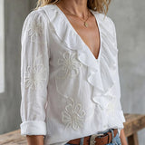 Isaline™ — Elegantná blúzka s volánmi a ženským pôvabom