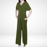 Elegantný Dvojdielny Set Elsie™ s Krátkym Rukávom