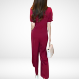 Elegantný Dvojdielny Set Elsie™ s Krátkym Rukávom