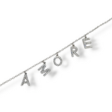 Baby AMORE Necklace - Zirconia/Silver