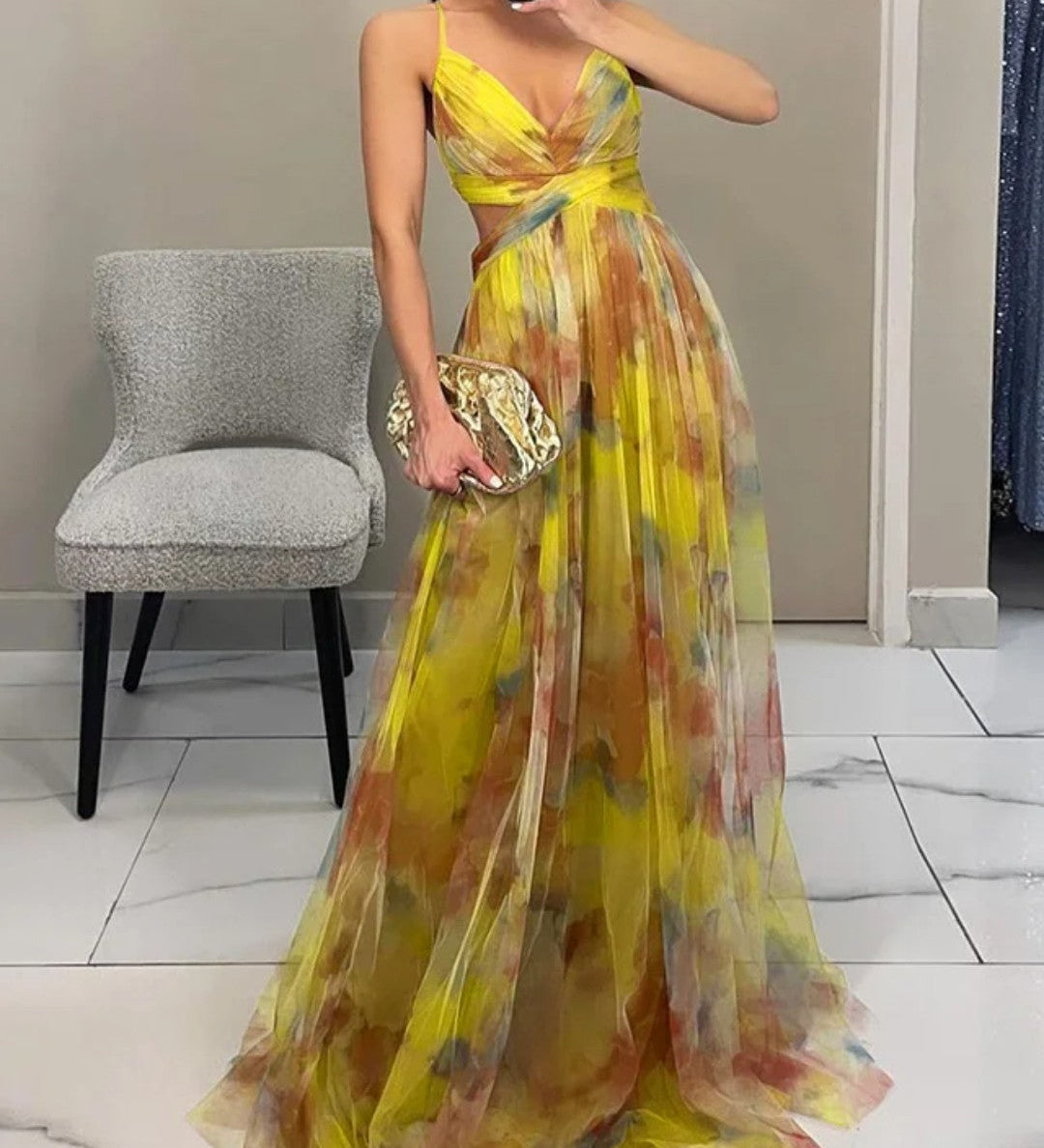 Elegantné hodvábne šaty Marbella