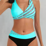Mona - Tlačené bikiny v teplých odtieňoch