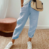 DELACROIX | Elegant Cotton Trousers