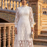 Elegantná hodvábna šaty Carmona