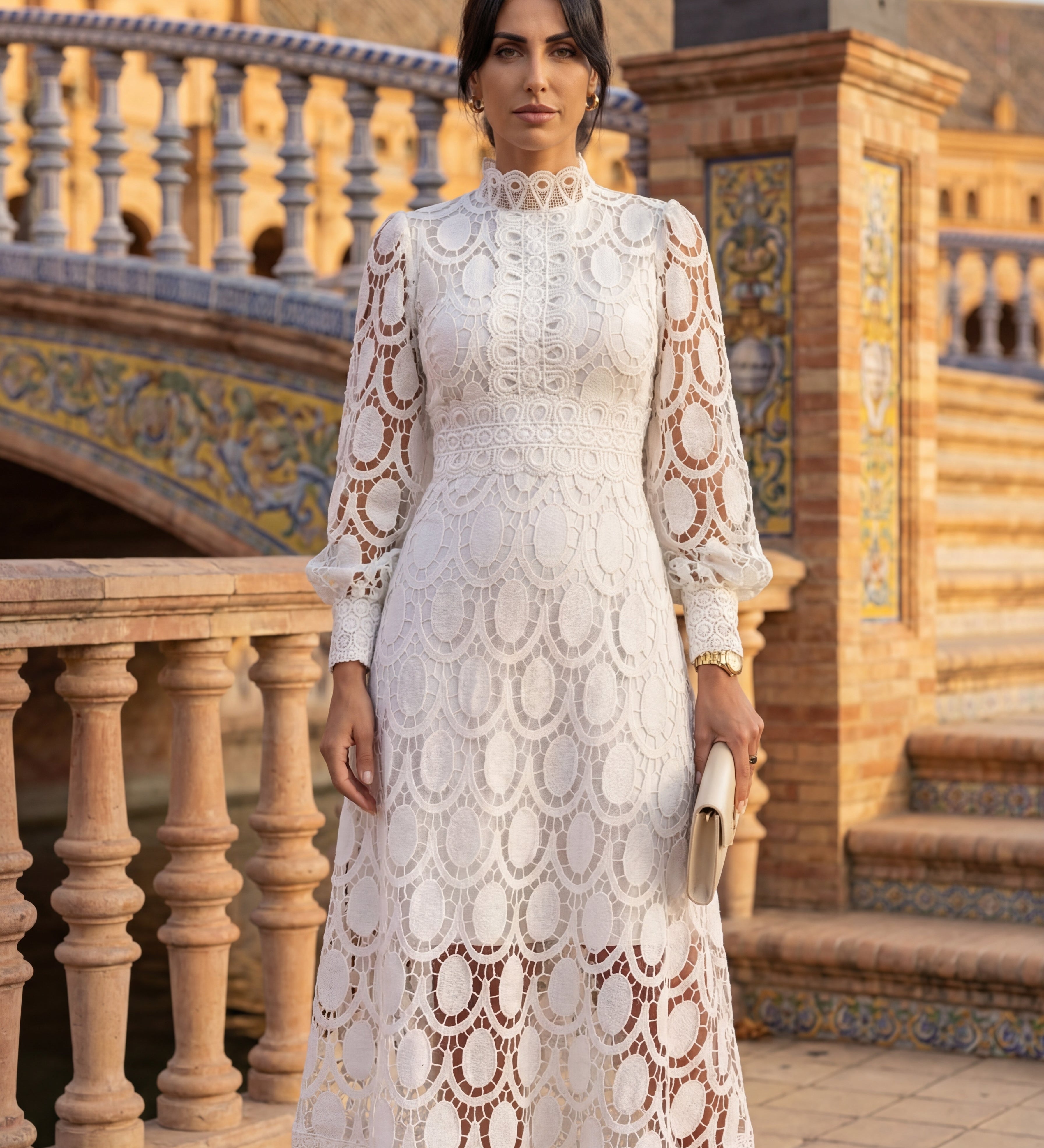 Elegantná hodvábna šaty Carmona