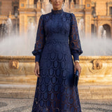 Elegantná hodvábna šaty Carmona