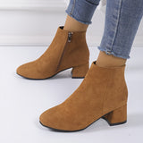 Colette™ – Comfortable boots with a modern block heel