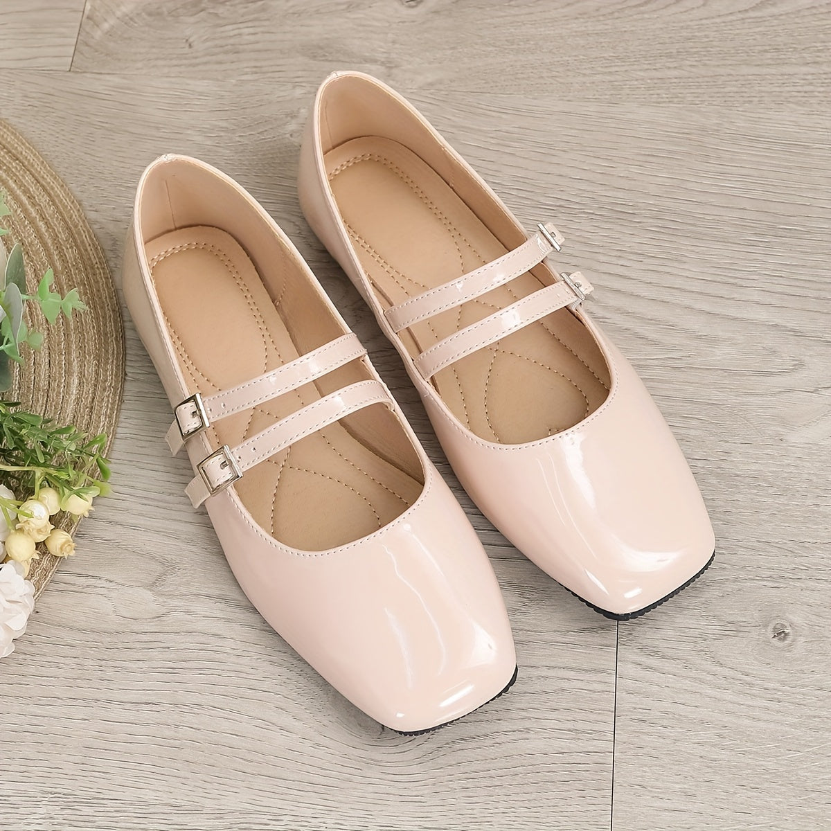 Béatrice™ | Balerínky s dvojitým remienkom – Elegancia a maximálne pohodlie