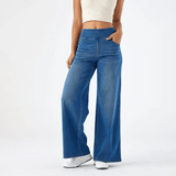 DELACROIX | PANTS WITH COMFORTABLE ELASTIC WAISTBAND