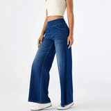 DELACROIX | PANTS WITH COMFORTABLE ELASTIC WAISTBAND