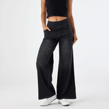 DELACROIX | PANTS WITH COMFORTABLE ELASTIC WAISTBAND