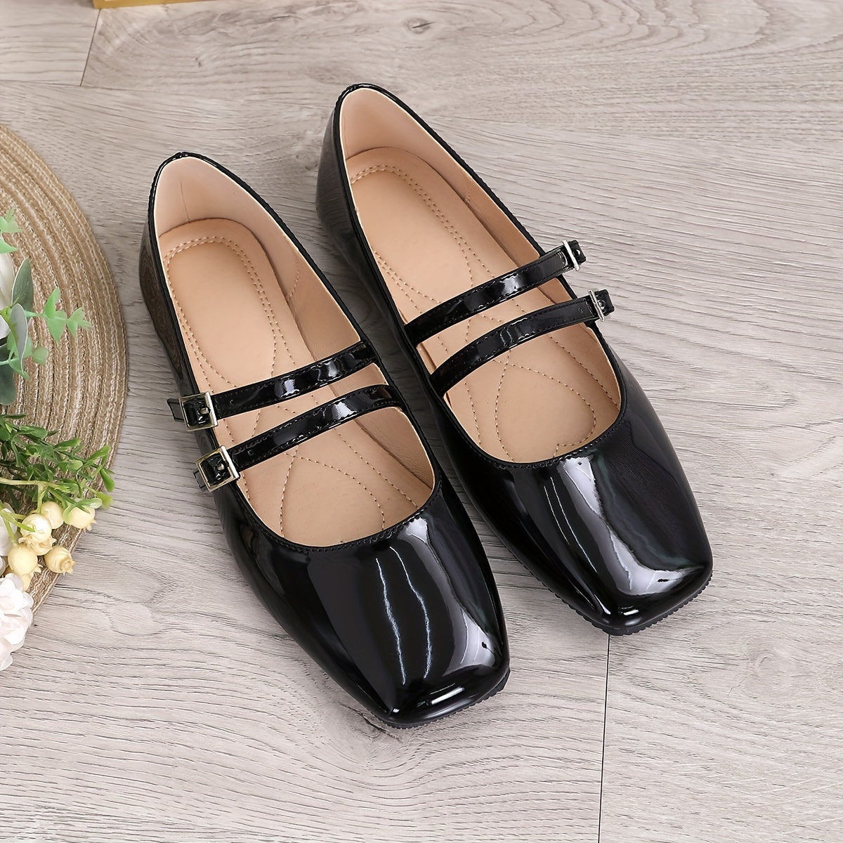 Béatrice™ | Balerínky s dvojitým remienkom – Elegancia a maximálne pohodlie