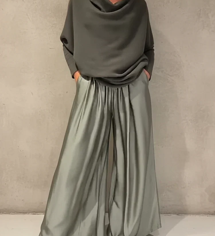 Georgina™ Chic Off-Shoulder Elegance Set