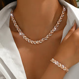 Fishtail Crystal Ensemble Set