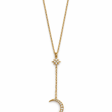 ALMEA Gold Sautoir Necklace