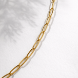 Zlatý prispôsobiteľný náhrdelník SYLORA