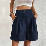 DELACROIX | Jennifer High-Waisted Comfort Shorts